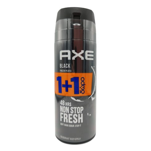 Axe deodorant duopack 2x150ml Black