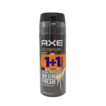 Axe deodorant duopack 2x150ml Gold Temptation