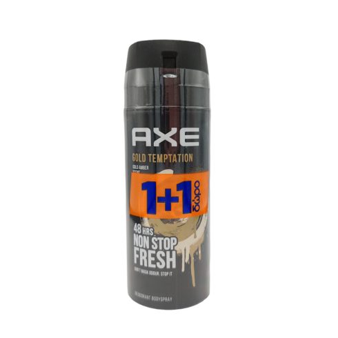 Axe deodorant duopack 2x150ml Gold Temptation