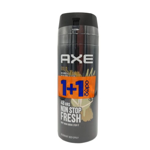 Axe deodorant duopack 2x150ml Gold