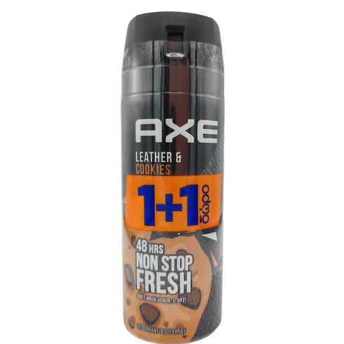 Axe deodorant duopack 2x150ml Leather & Cookies