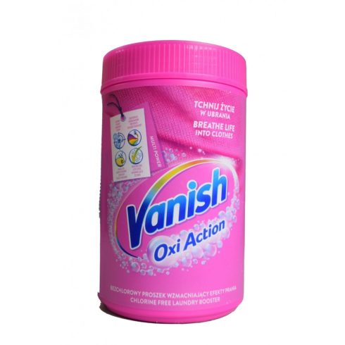 Vanish Oxi Action Colour Pink Multi Power 625g [PL,LV,EE]