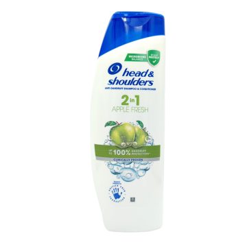   Head & Shoulders sampon / Shampoo 400ml Apple Fresh 2in1 [UK,IE]