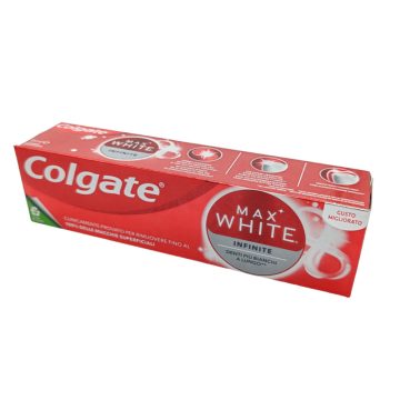   Colgate Toothpaste Max White One ( red box ) - Infinite - 75ml / Colgate fogkrém [IT,ES,PT,GR,CY,NL]