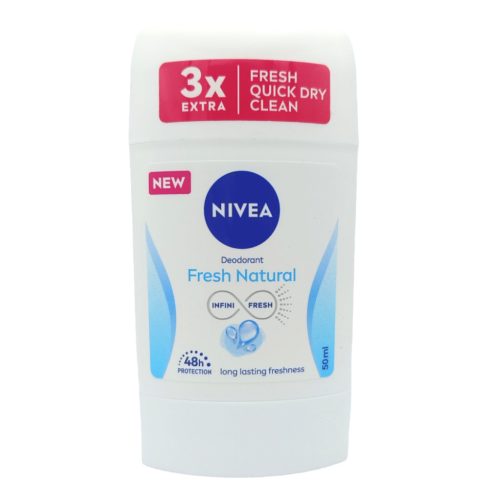 NIVEA Stick Deo 50ml Fresh Natural [CZ,SK,HU,SRB,MNE,HR,BIH,SLO,RO,BG]