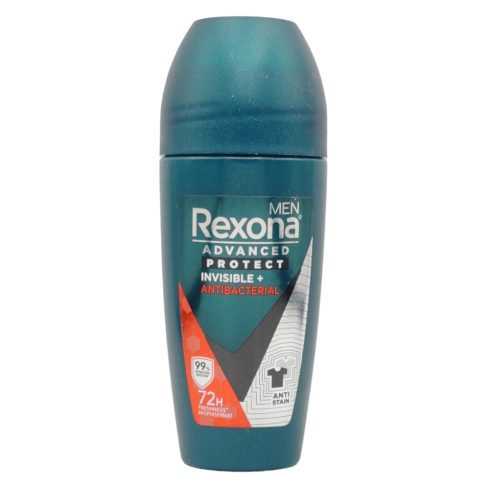 Rexona roll on men 45ml Invisible + Antibacterial [EN]