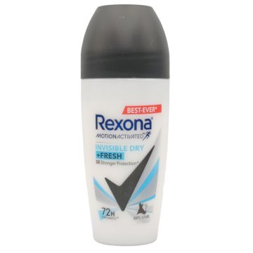 Rexona roll on Invisible Dry Black&White 45ml x 24 [EN]