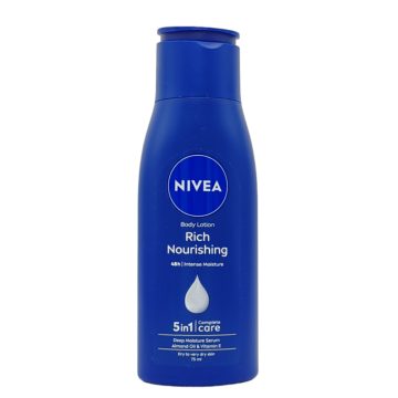   Nivea Body Lotion Rich Nourishing - 75 ml / Nivea testápoló  [EN,SE,NO,DK,FI,NL,FR]