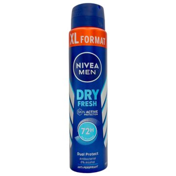   Nivea Deo Men  Dry Fresh 72h 250ml / Nivea férfi dezodor [IT,ES,PT,GR,EN,HE]