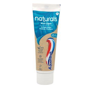   Aquafresh fogkrém / toothpaste Naturals Mint Clean 75ml [GB,IE,NL]