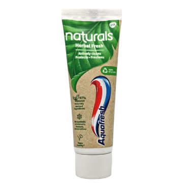   Aquafresh fogkrém / toothpaste Naturals Herbal Fresh 75ml [GB,IE,NL]