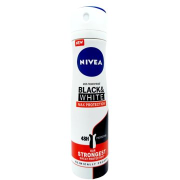   Nivea Deo Woman Black & White 150ml Spray Max Protect / Nivea női deo 150ml[NL,FR,DE]