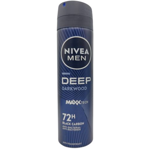 Nivea Men - Deodorant - Spray - Deep Black Carbon - 150ml