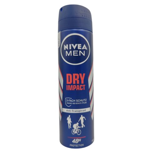 Nivea Men - Deodorant - Spray - Dry Impact - 150ml