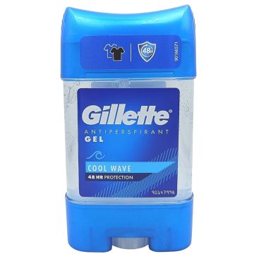   Gillette Clear gel 70ml Deo stick Cool Wave / Gillette férfi izzadásgátló gél