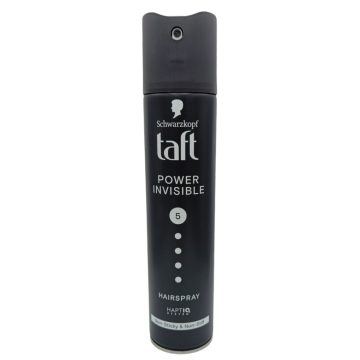 Taft Hair Spray Power Invisible - Nr. 5 - 250ml