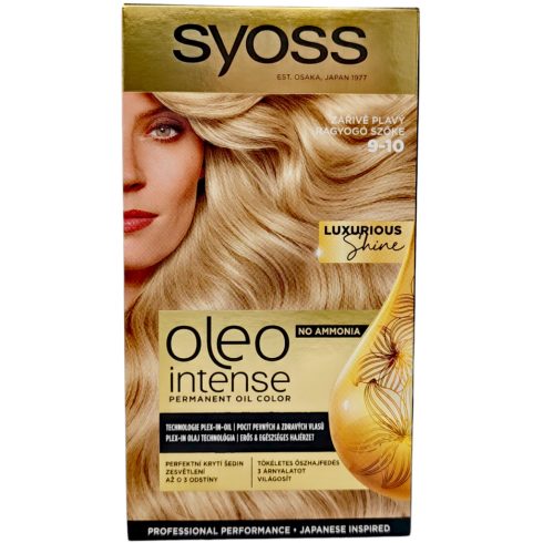 Syoss C.Oleo hair color 9-10