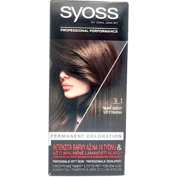 Syoss hair color 3-1