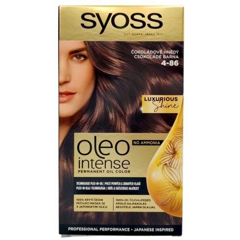 Syoss C.Oleo hair color 4-86