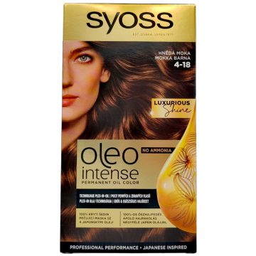 Syoss C.Oleo hair color 4-18 / Syoss hajfesték