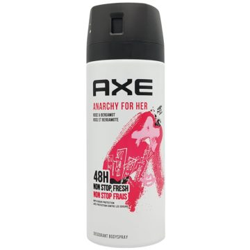   Axe Deo Anarchy For Her - Rose & Bergamot - 150ml / Axe dezodor