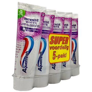 Aquafresh Toothpaste Intense White 5x75ml