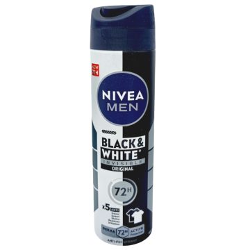  Nivea Spray Men Invisible for Black & White Original 150ml