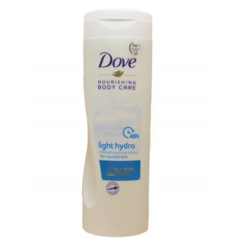 Dove testápoló / body lotion - Light Hydro - 400ml [PT,FR,NL,BE]