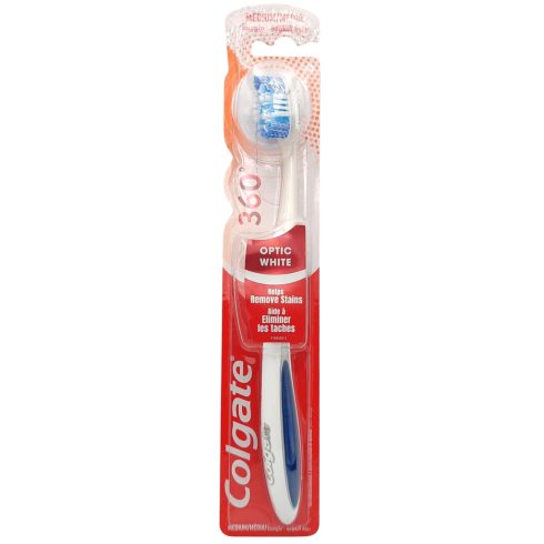 Colgate fogkefe / toothbrush 360° Optic White - Medium