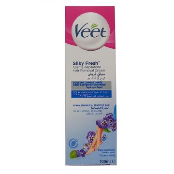   Veet szőrtelenítő krém érzékeny /depilatory creme sensitive Aloe Vera & Violet Blossom 100ml