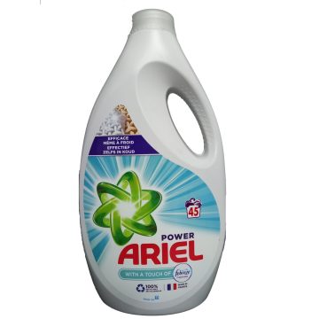   Ariel Power folyékony mosószer / Washing liquid touch of Febreze 45 wash 2475ml