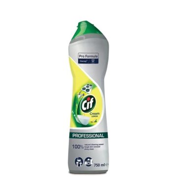   Cif Professional súroló/ cream - Lemon - 750ml [EN,NL,FR,DE,IT,DK,BE,FIN]