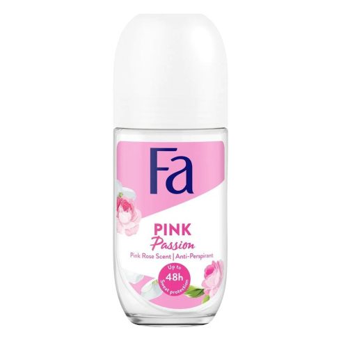 Fa Roll on - Pink Passion - Pink Rose Scent - 50ml 