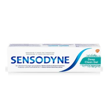   Sensodyne fogkrém / toothpaste - Deep Clean Gel - 75ml [NL,FR,DE]