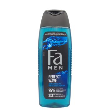   Fa tusfürdő/ Shower Gel Men Perfect Wave Aquatic Mint 250ml [FR,NL,DE]