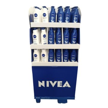   Nivea Body Lotion 400ml Display - 36xLotion + 72xMilk 108 Pcs