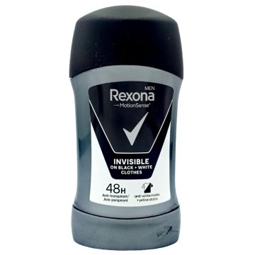 Rexona Stick Men 50ml Invisible B&W 