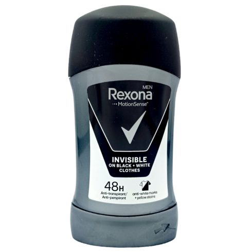 Rexona Stick Men 50ml Invisible B&W 