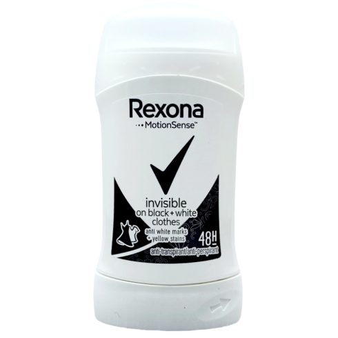 Rexona Stick Women 40ml Invisible Black&White