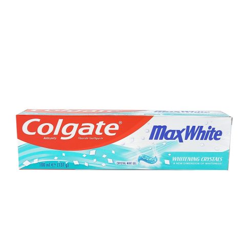 Colgate Toohpaste Max White Crystal Mint Gel 100ml