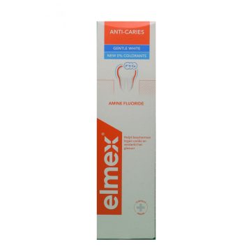 Elmex Toothpaste Anti-Caries Gentle White 75ml