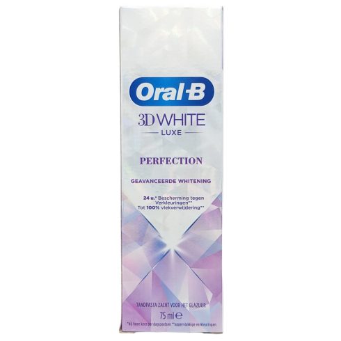 Oral B Toothpaste Perfection 3D White Luxe 75ml