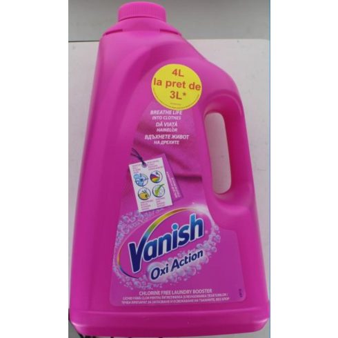 Vanish Oxi Action Liquid Pink. 4L