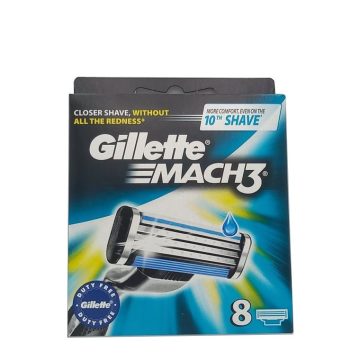 Gillette Cartridges Mach3 - 8 pc