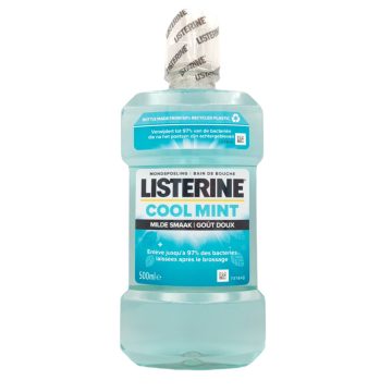 Listerine Mouthwash Cool Mint- Mild Taste 500ml