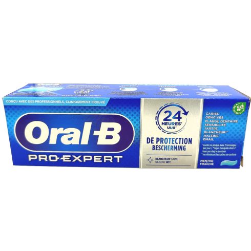 Oral B toothpaste 75ml Pro Expert 24h Protection Fresh Mint [FR,BE,LU,NL]