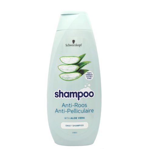 Schwarzkopf Shampoo Anti-Roos Aloe Vera 400ml [NL,FR,EN]