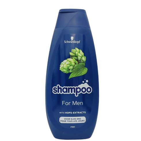 Schwarzkopf Shampoo for Men Hops Extracts 400ml [NL,FR,EN]