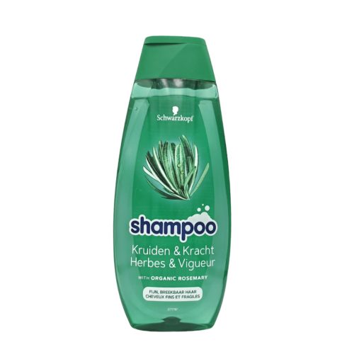 Schwarzkopf Shampoo Kruiden & Kracht Organic Rosemary 400ml [NL,FR,EN]