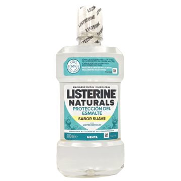 Listerine Mouthwash 500ml Natural Sabor Suave Mint [ES,PT]